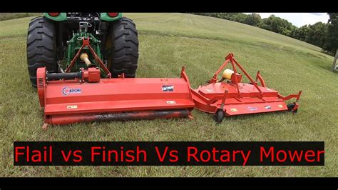 rotary mower vs flail